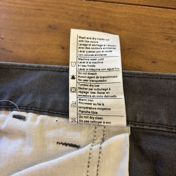 Carhartt Gray Rugged Flex Rigby Relaxed Fit Pant Pants Men's Size 40 x 34 - Picture 10 of 12